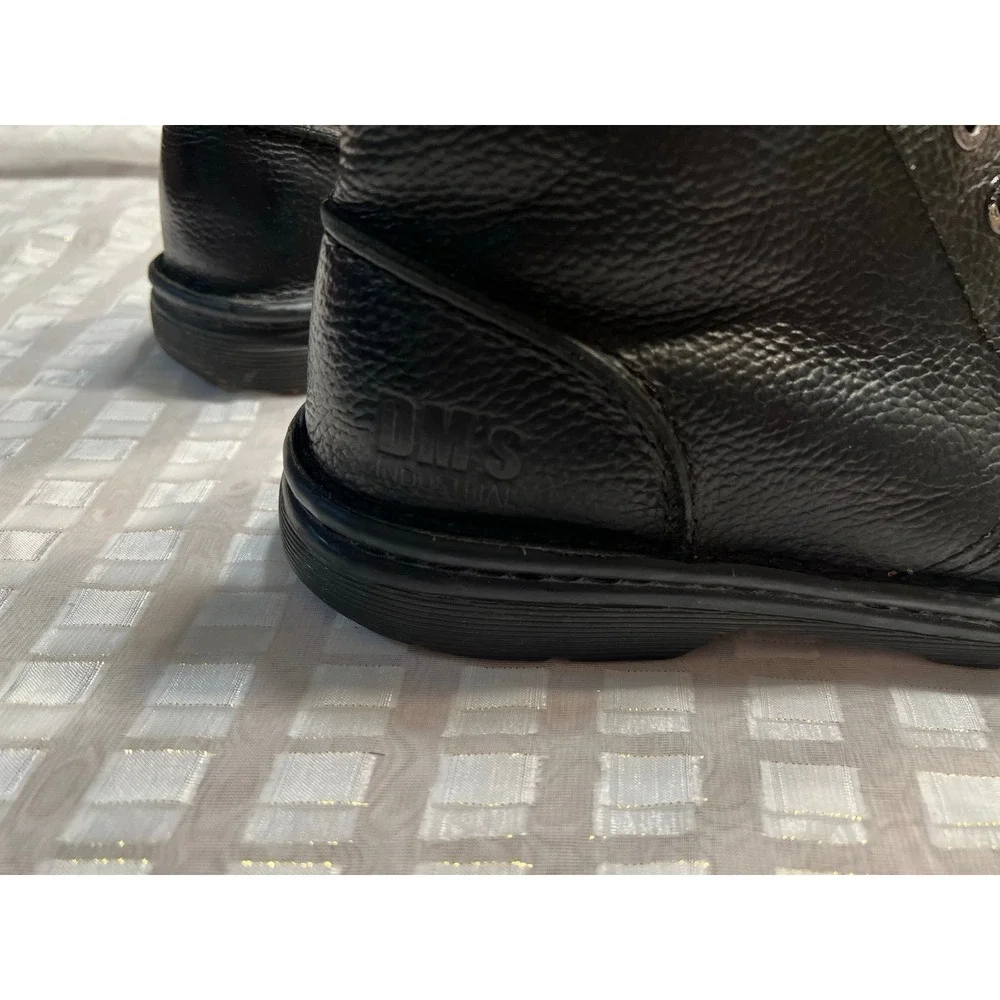Dr Marten Sussex Bear Trap Slip Resistant Chukka Black Boots Size 10